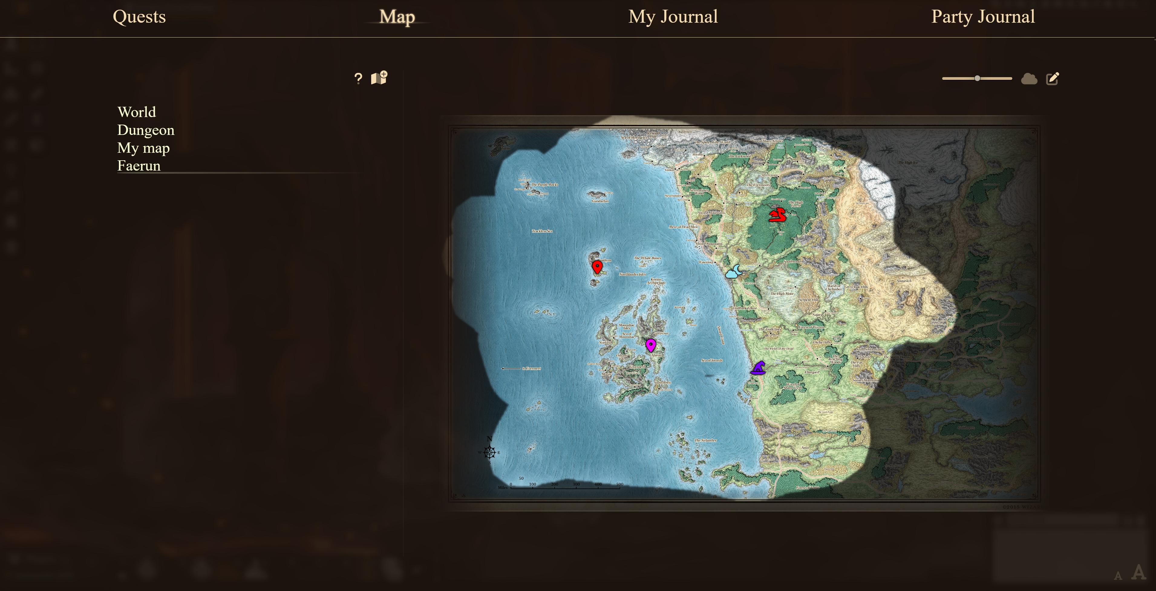 Simple Quest Map Tab