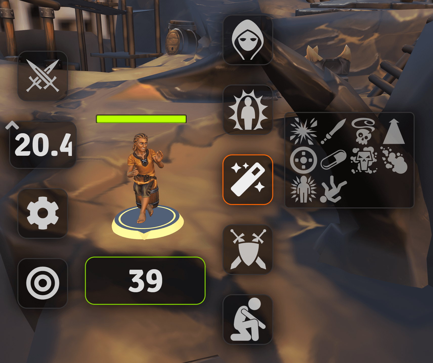 3D Tile Menu